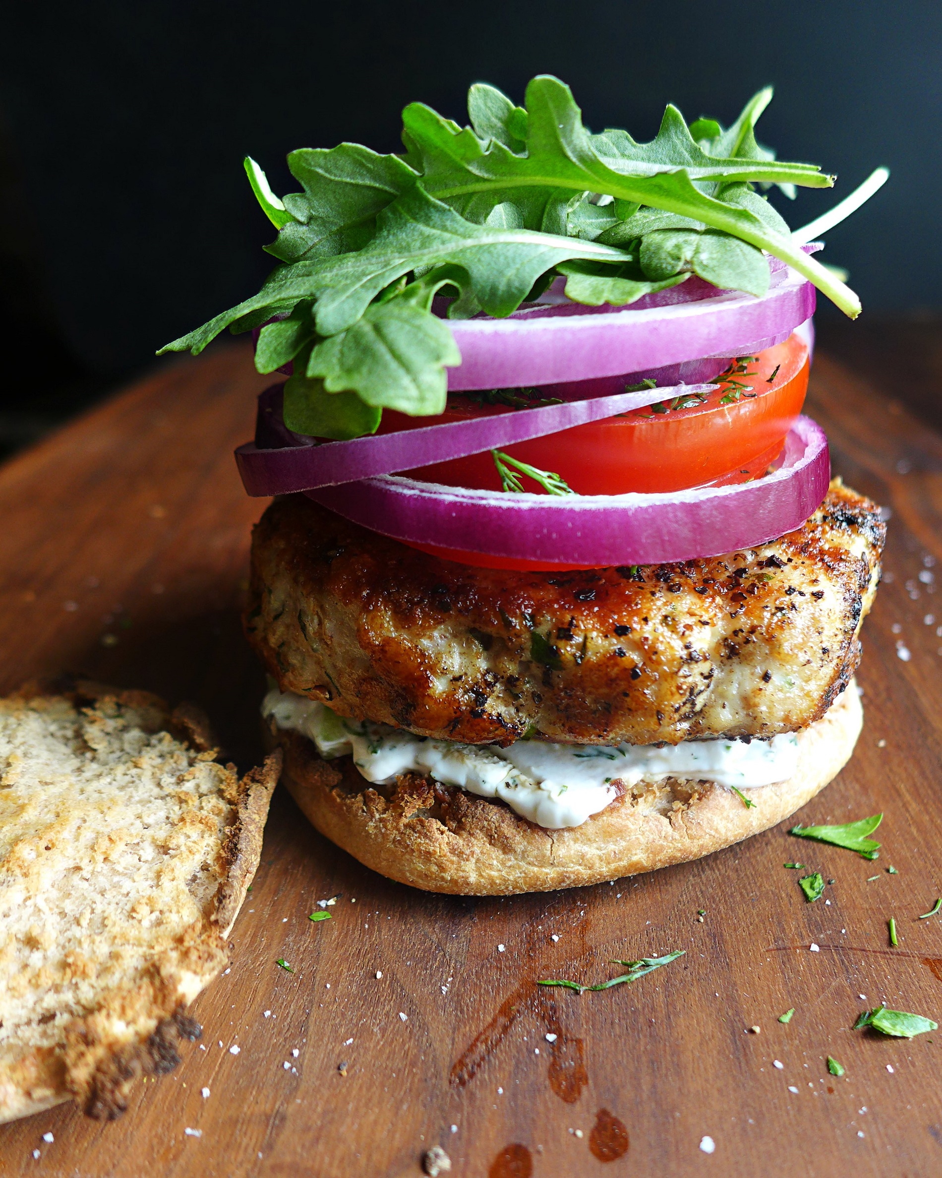Greek Turkey Burgers Citymeals on Wheels